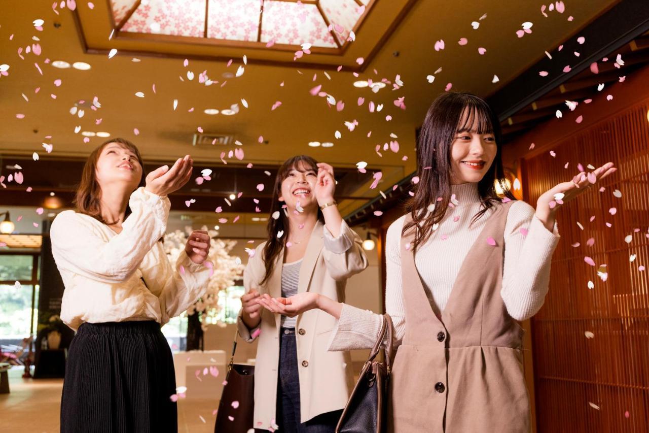 โอฮานามิ เคียวเบอิ Hotel คากะ ภายนอก รูปภาพ