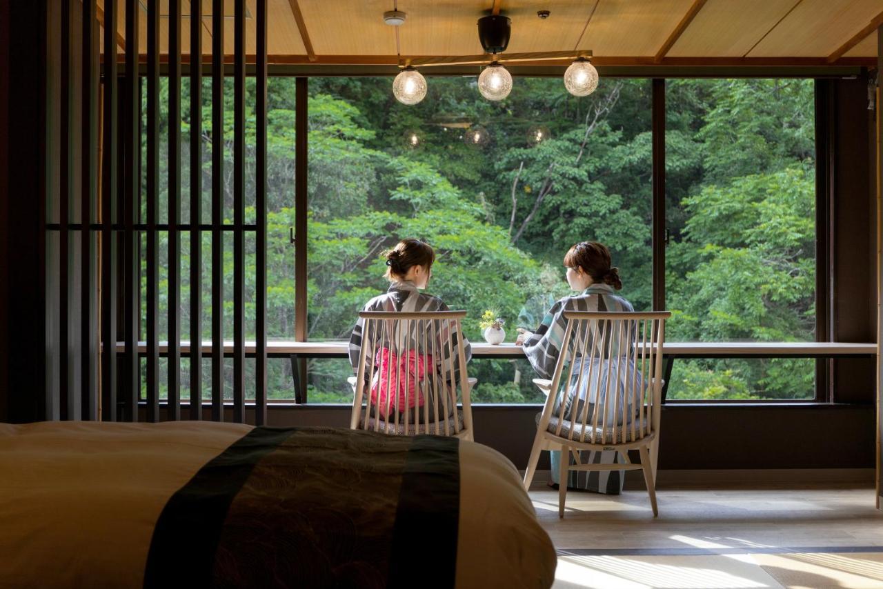 โอฮานามิ เคียวเบอิ Hotel คากะ ภายนอก รูปภาพ