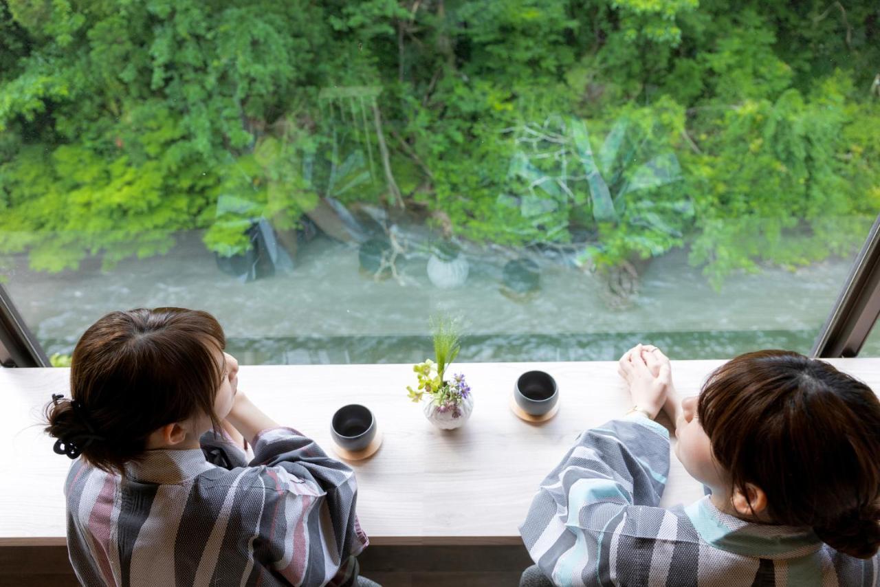 โอฮานามิ เคียวเบอิ Hotel คากะ ภายนอก รูปภาพ