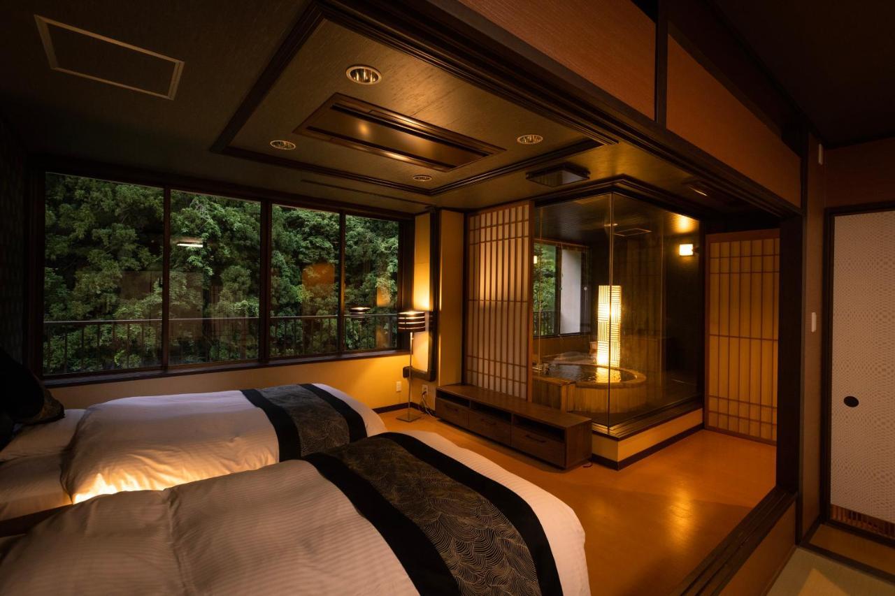 โอฮานามิ เคียวเบอิ Hotel คากะ ภายนอก รูปภาพ