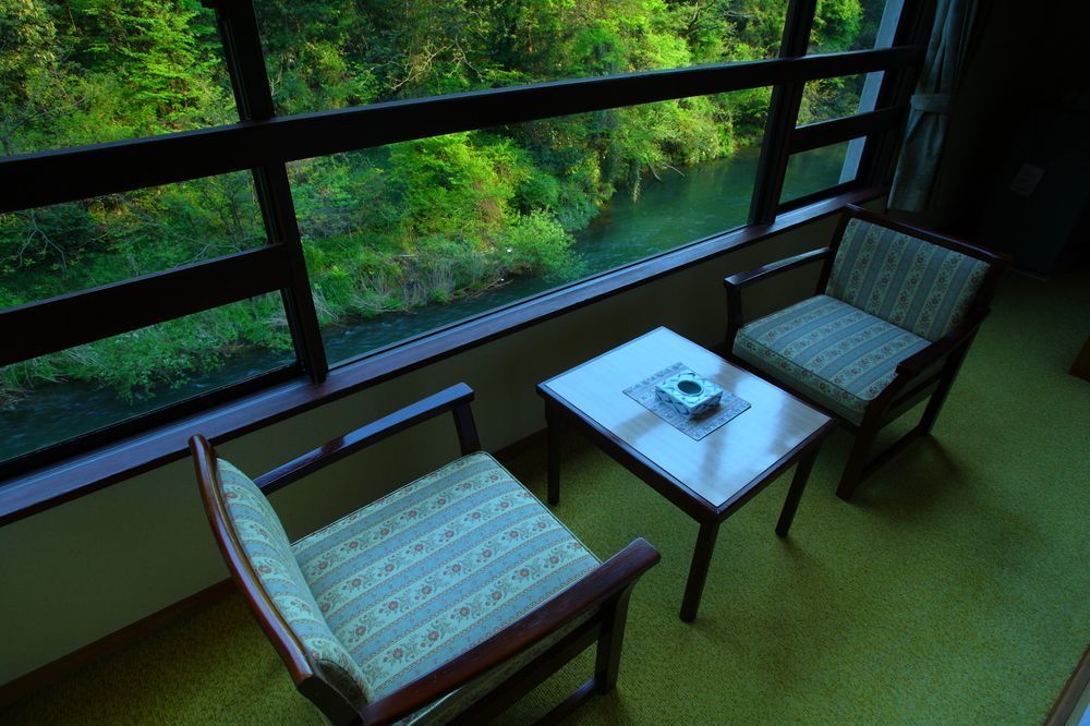 โอฮานามิ เคียวเบอิ Hotel คากะ ภายนอก รูปภาพ